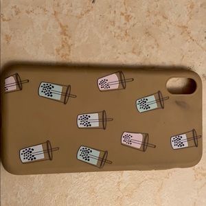 iPhone XS Max boba phone case